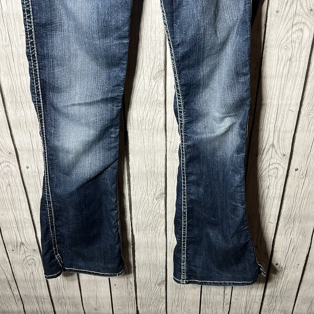 Silver Frances distressed jeans size 27 - Picture 3 of 14